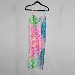 Lilly pulitzer silk dress